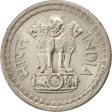 REPUBBLICA DELL’INDIA, 50 Paise, 1970, Bombay, SPL, Nichel, KM:58.2