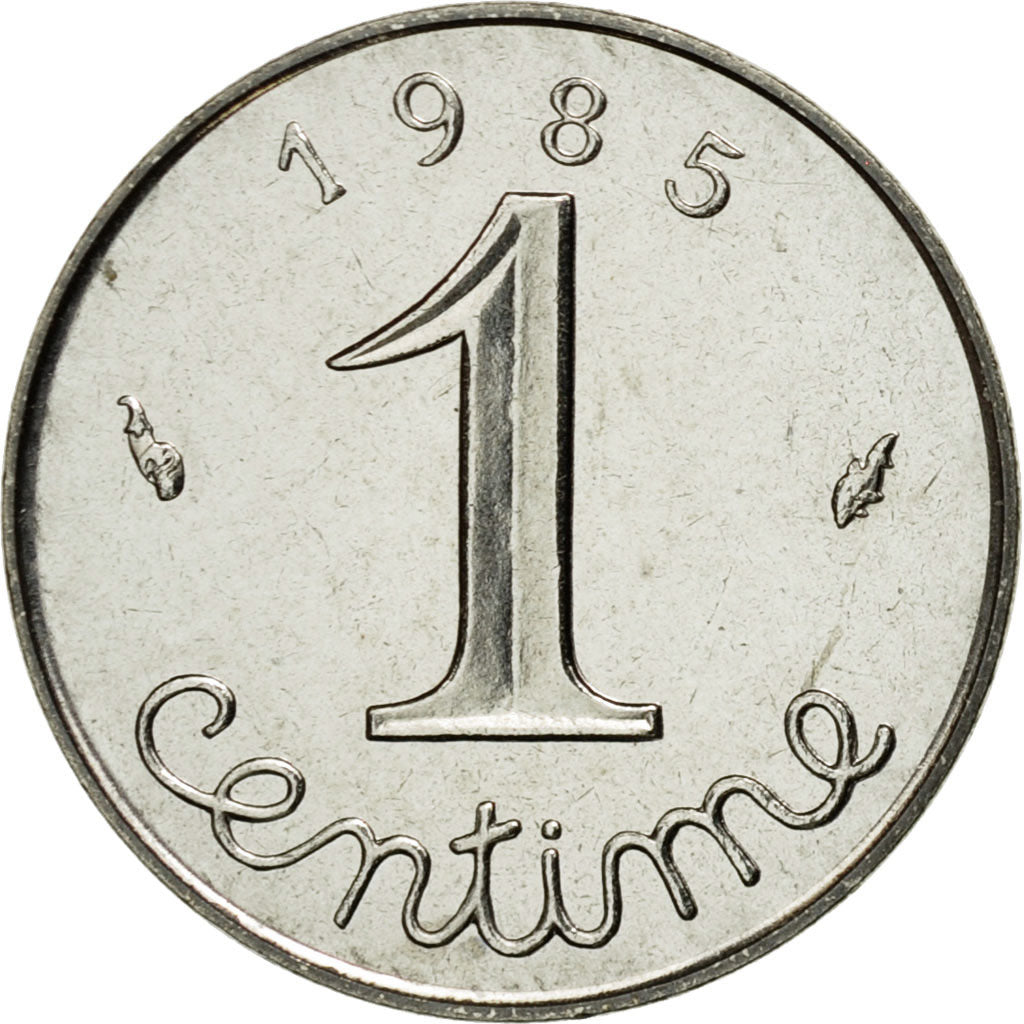 Monnaie, France, Épi, Centime, 1985,Paris,SPL,Stainless Steel,KM 928,Gadoury:91