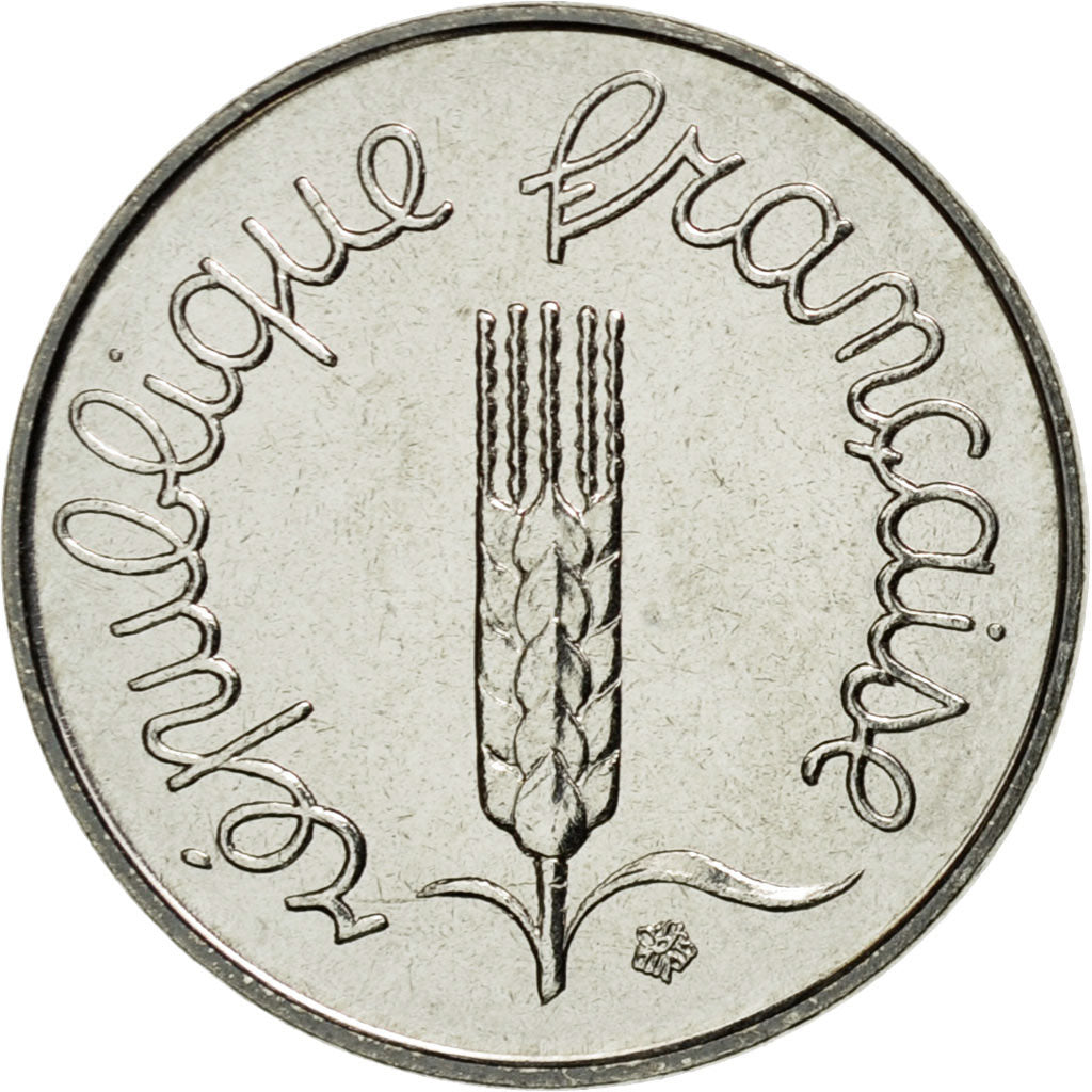 Coin, France, Épi, Centime, 1986, Paris, MS(63), Stainless Steel, KM:928