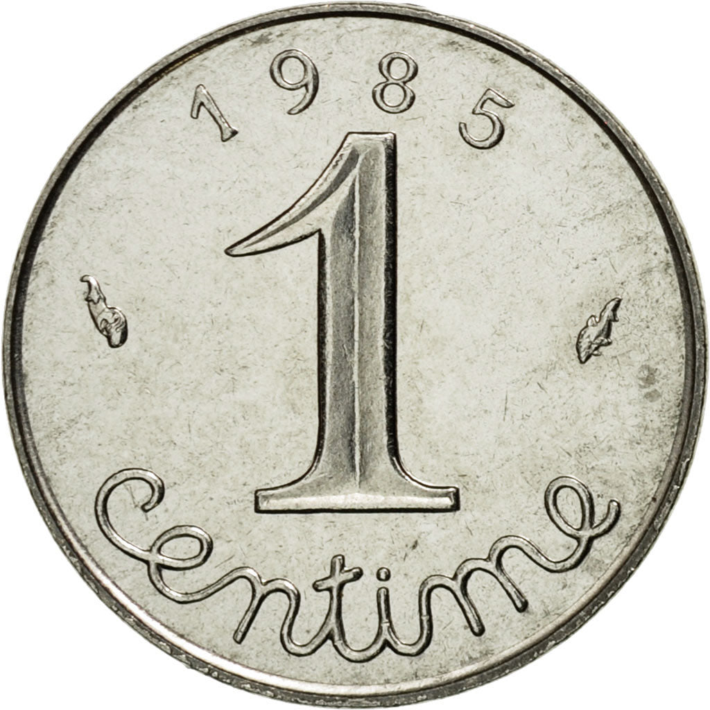 Monnaie, France, Épi, Centime, 1985,Paris,SPL,Stainless Steel,KM 928,Gadoury:91