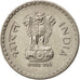 Coin, INDIA-REPUBLIC, 5 Rupees, 2000, Moscow, AU(55-58), Copper-nickel, KM:154.1