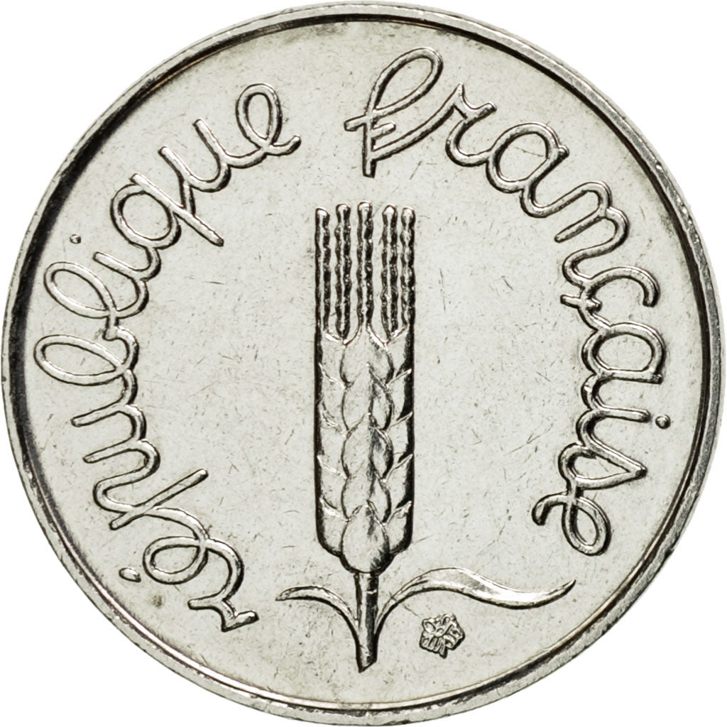 Münze, Frankreich, Épi, Centime, 1995, Paris, UNZ, Stainless Steel, KM:928