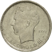 Coin, Belgium, 5 Francs, 5 Frank, 1936, EF(40-45), Nickel, KM:109.1