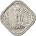 Coin, INDIA-REPUBLIC, 5 Paise, 1968, Bombay, MS(63), Aluminum, KM:18.3