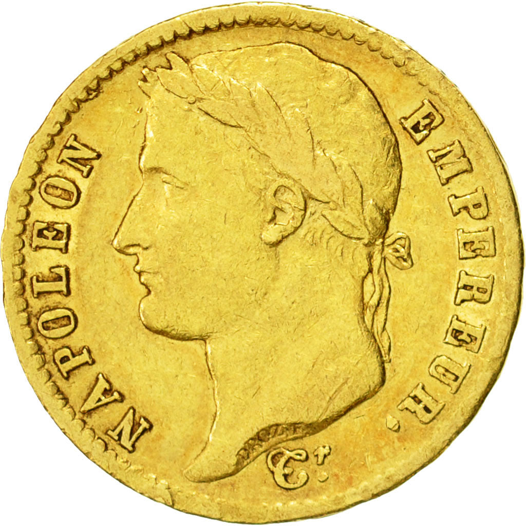 Monnaie, France, Napoléon I, 20 Francs, 1808,Paris,TTB,Or,KM 687.1, Gadoury:1024