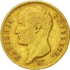 Münze, Frankreich, Napoléon I, 20 Francs, 1807, Paris, SS, Gold, KM:A687.1