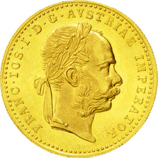 Coin, Austria, Franz Joseph I, Ducat, 1915, Official restrike, MS(60-62), Gold