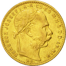 Munten, Hongarije, Franz Joseph I, 20 Francs, 1887, Kormoczbanya, ZF+, KM 467