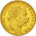 Moneda, Hungría, Franz Joseph I, 20 Francs, 1884, Kormoczbanya, EBC, KM 467