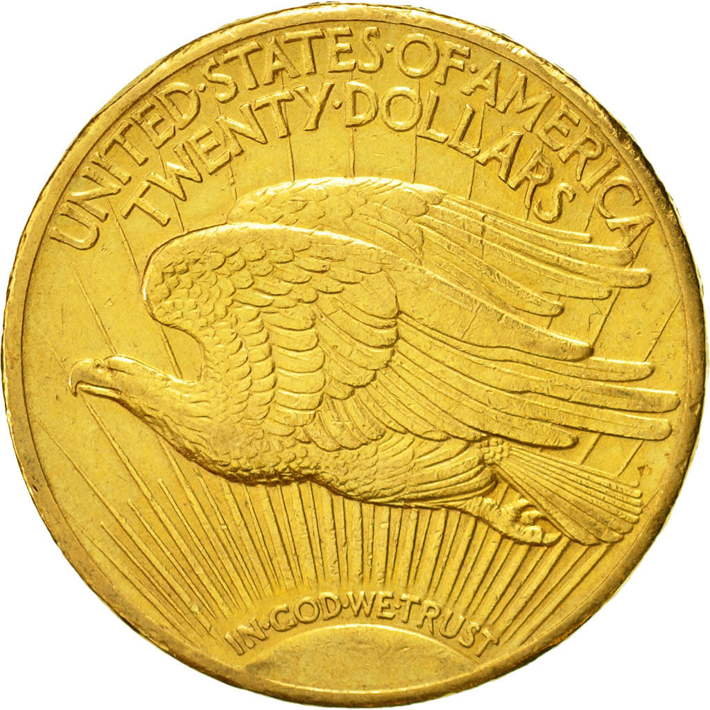 Coin, United States, Saint-Gaudens, $20, 1911,Philadelphie,Gold,(AU50-53),KM 131