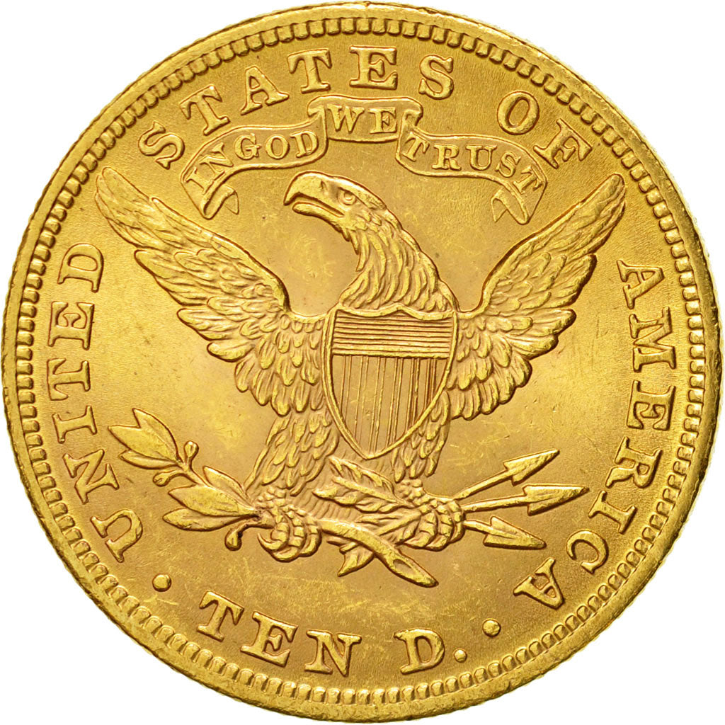 Münze, Vereinigte Staaten, Coronet Head, $10, 1901,Philadelphia,SS+, Gold,KM 102