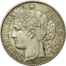 Coin, France, Cérès, Franc, 1894, Paris, MS(60-62), Silver, KM:822.1