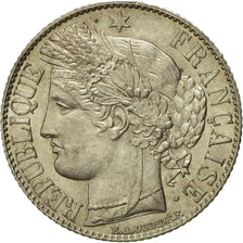 Coin, France, Cérès, Franc, 1888, Paris, MS(60-62), Silver, KM:822.1