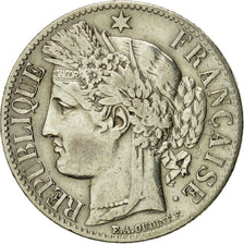 Monnaie, France, Cérès, Franc, 1849, Paris, TTB, Argent, Gadoury:457, KM:759.1