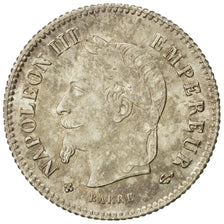 Coin, France, Napoleon III, 20 Centimes, 1867, Strasbourg, SPL (63), KM 808.2