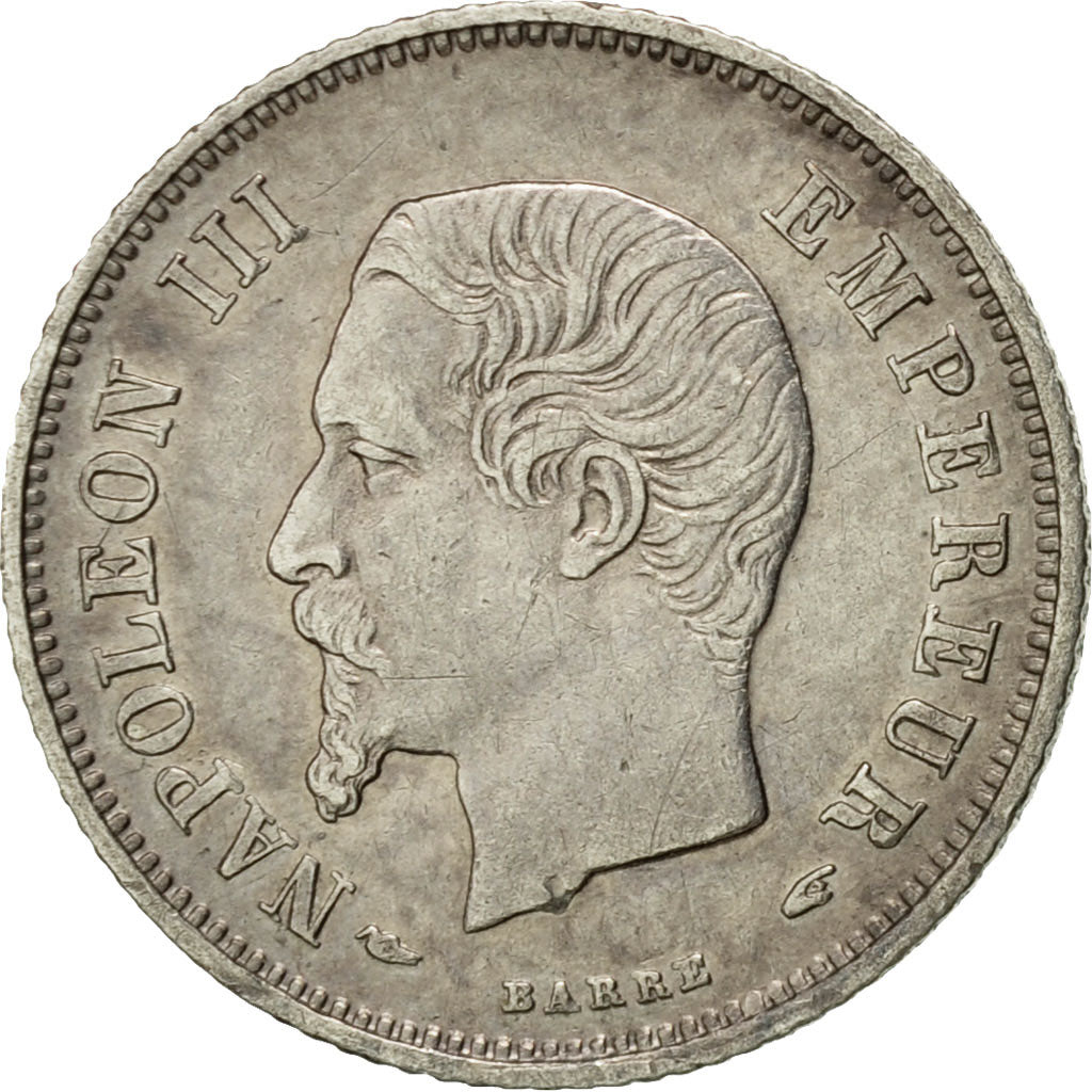 Moneda, Francia, Napoleon III, 20 Centimes, 1853, Paris, EBC, KM 778.1