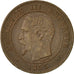 Moneda, Francia, Napoleon III, 2 Centimes, 1853, Lille, EBC, KM 776.7