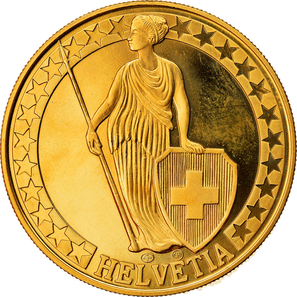 Switzerland, Medal, Vierwaldstätter See, Die Schweizer Seen, MS(64)