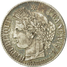 Moneta, Francja, Cérès, 20 Centimes, 1849, Paris, AU(55-58), Srebro, KM:758.1