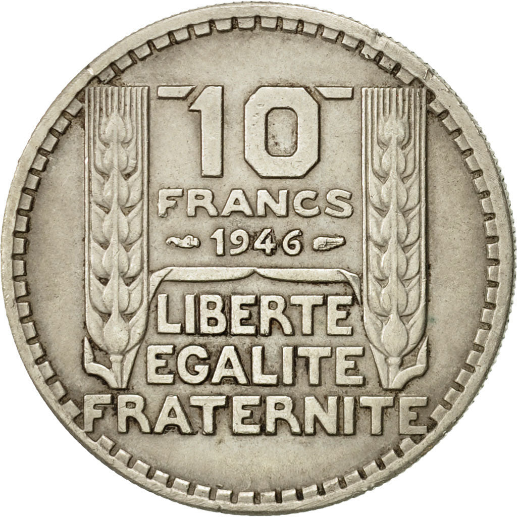 Monnaie, France, Turin, 10 Francs, 1946,TTB+,Copper-nickel,KM 908.1, Gadoury:810