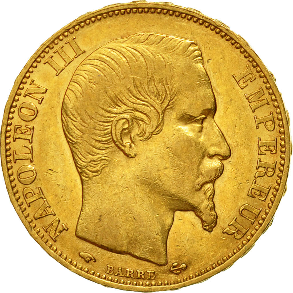 Monnaie, France, Napoleon III, 20 Francs, 1859, Paris, TTB+,Or,KM 781.1,Gad 1061
