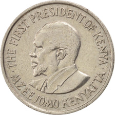 KENYA, 50 Cents, 1978, KM #13, AU(50-53), Copper-Nickel, 21, 3.88