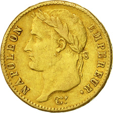 Moneta, Francia, Napoléon I, 20 Francs, 1812, Paris, BB, Oro, KM:695.1