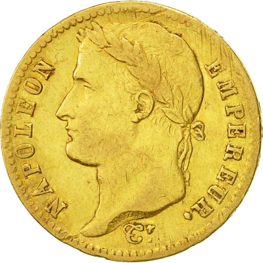 Monnaie, France, Napoléon I, 20 Francs, 1812,Paris,TTB,Or,KM 695.1, Gadoury:1025