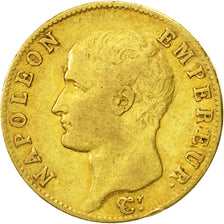 Coin, France, Napoléon I, 20 Francs, 1806, Paris, VF(30-35), Gold, KM:674.1