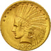 Coin, United States, Indian Head, $10, 1910, Denver, AU(55-58), Gold, KM 130