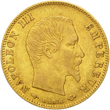 Coin, France, Napoleon III, 5 Francs, 1859, Paris, EF(40-45), Gold, KM 787.1