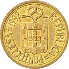 Coin, Portugal, 10 Escudos, 1992, MS(63), Nickel-brass, KM:633