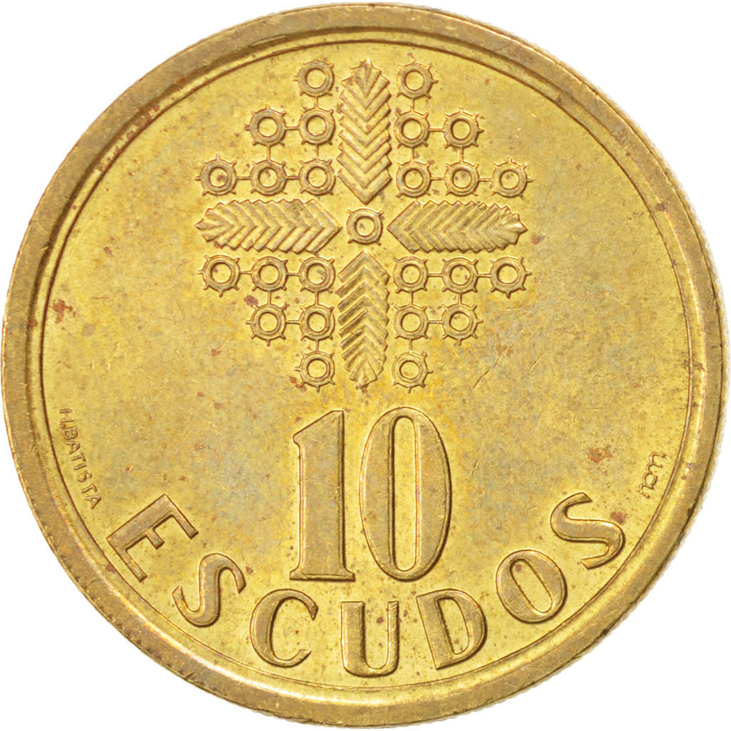 Coin, Portugal, 10 Escudos, 1992, MS(63), Nickel-brass, KM:633