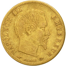 Coin, France, Napoleon III, 5 Francs, 1857, Paris, VF(30-35), Gold, KM 787.1