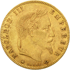 Moneta, Francia, Napoleon III, 5 Francs, 1862, Paris, BB, Oro, KM 803.1