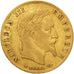 Moneda, Francia, Napoleon III, 5 Francs, 1863, Paris, MBC, Oro, KM 803.1