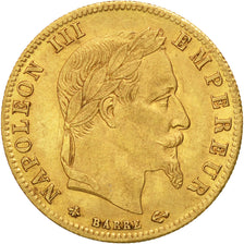 Münze, Frankreich, Napoleon III, 5 Francs, 1863, Paris, SS+, Gold, KM 803.1