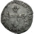 Moneda, Francia, Henri III, 1/8 Ecu, 1586, Rennes, BC+, Plata, Sombart:4664