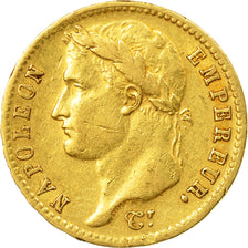 Coin, France, Napoléon I, 20 Francs, 1809, Paris, EF(40-45), Gold, KM:695.1