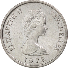 SEYCHELLES, Cent, 1972, British Royal Mint, KM #17, MS(63), Aluminum, 16, 0.70
