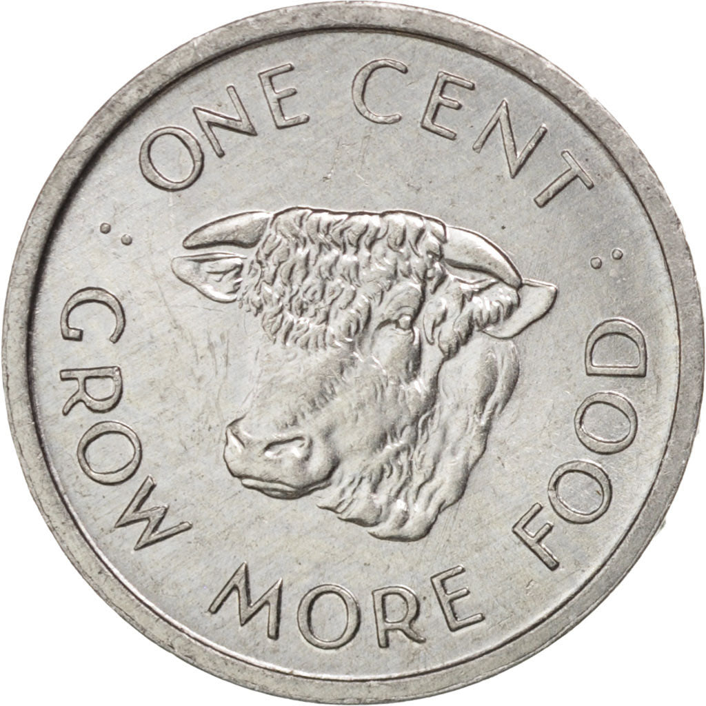 SEYCHELLES, Cent, 1972, British Royal Mint, KM #17, MS(63), Aluminum, 16, 0.70