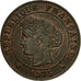 Moneda, Francia, Cérès, Centime, 1875, Bordeaux, EBC, Bronce, KM:826.2