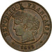 Coin, France, Cérès, Centime, 1896, Paris, AU(55-58), Bronze, KM:826.1