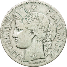 Coin, France, Cérès, 2 Francs, 1870, Paris, VF(30-35), Silver, KM:817.1