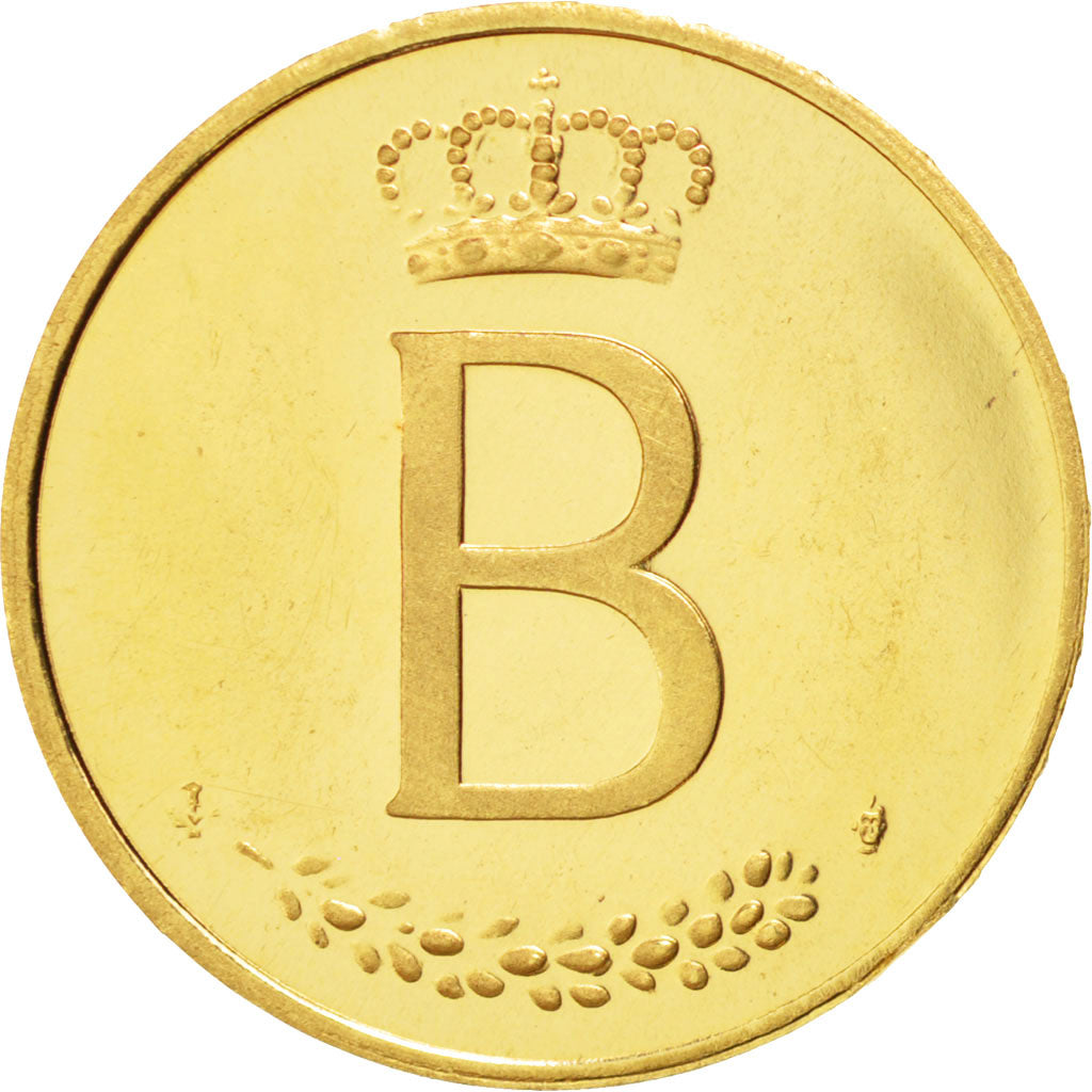 Belgio, Medal, 1976, FDC, Oro