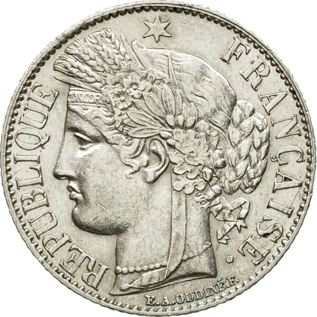 Monnaie, France, Cérès, Franc, 1888, Paris, SUP, Argent,Gadoury:465a,KM 822.1