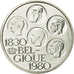 Coin, Belgium, 500 Francs, 500 Frank, 1980,Brussels,AU(55-58),Silver Clad,KM 161