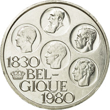 Coin, Belgium, 500 Francs, 500 Frank, 1980,Brussels,AU(55-58),Silver Clad,KM 161
