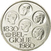 Coin, Belgium, 500 Francs, 500 Frank, 1980,Brussels,AU(55-58),Silver Clad,KM 161