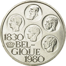 Coin, Belgium, 500 Francs, 500 Frank, 1980,Brussels,AU(55-58),Silver Clad,KM 161